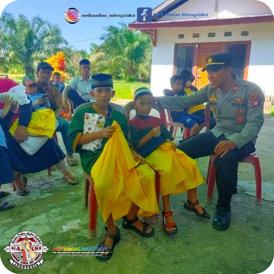 Kapolsek Terentang IPTU Heri Susandi, SH, Adakan Kegiatan Khitanan Massal.