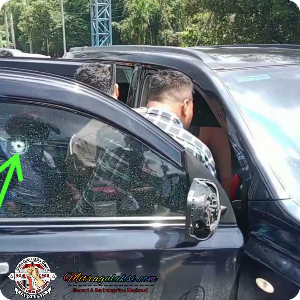 Peluru Nyasar Mengenai Pengendara Roda 4, Ini Penjelasan Kasat Lantas Polresta.