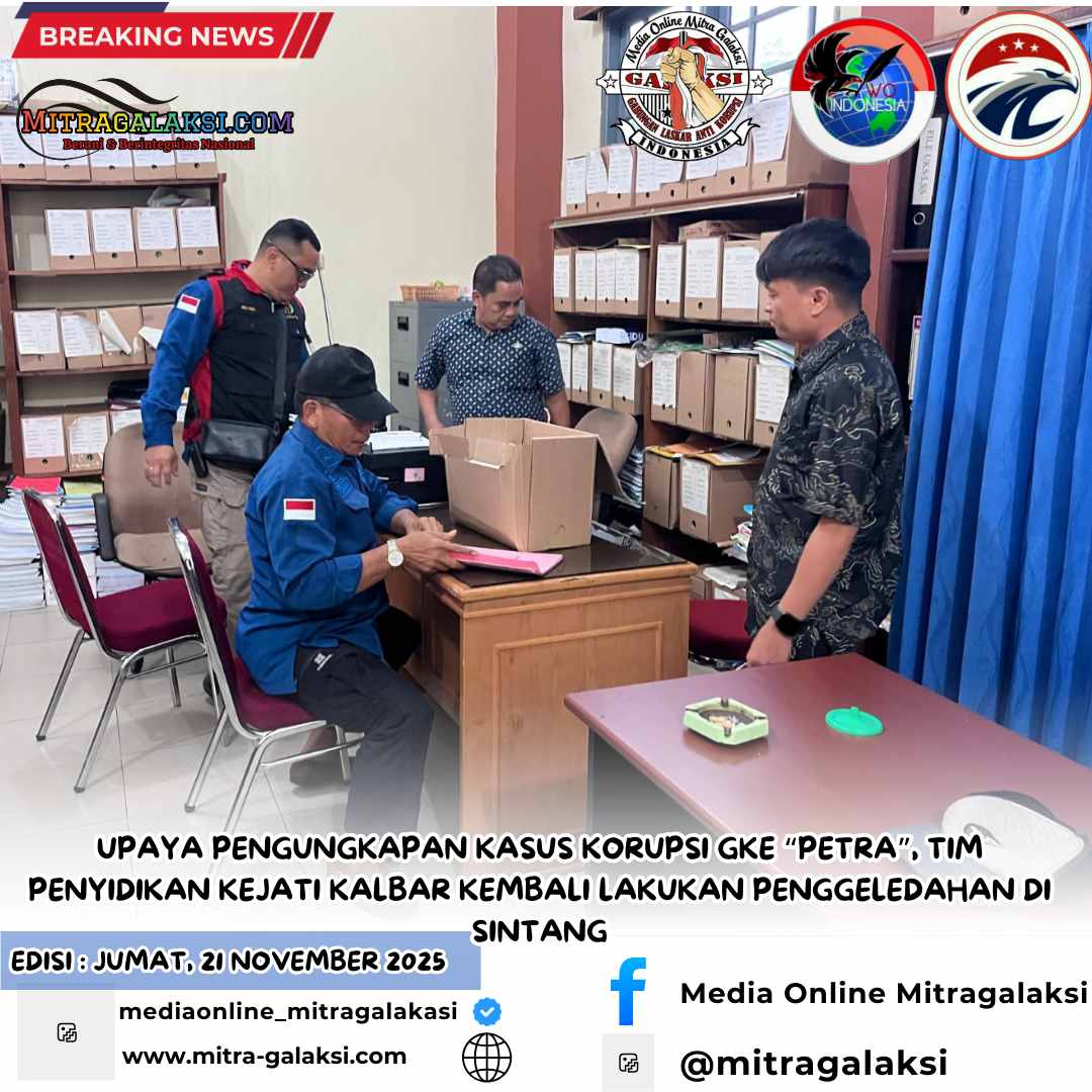 Upaya Pengungkapan Kasus Korupsi Gke “petra”, Tim Penyidikan Kejati Kalbar Kembali Lakukan Penggeledahan Di Sintang